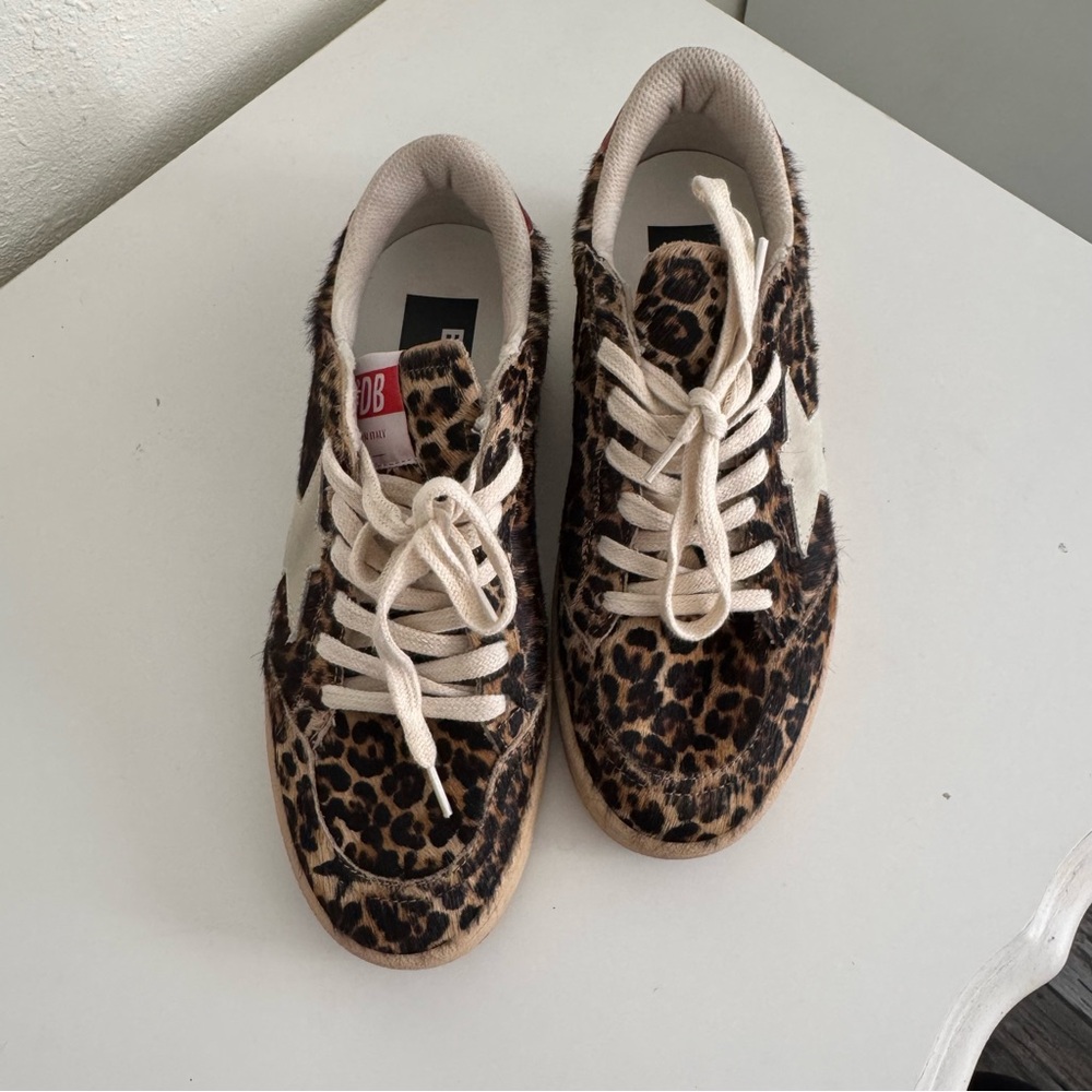 Golden Goose Ball Star Genuine Calf Hair Sneaker (Women) - Picture 3 of 16